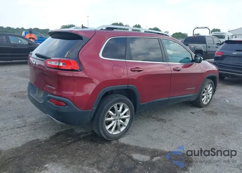 2016 Jeep Cherokee Limited from USA, damaged, VIN 1C4PJMDS0GW354462